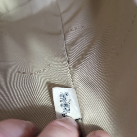 COACH SET SIGNATURE LEATHER Shoulder Purse Bag + - Picture 8 of 13